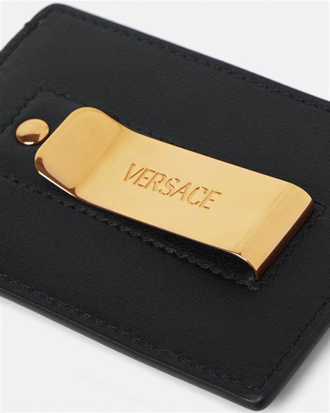 versace black medusa card holder|Versace la medusa.